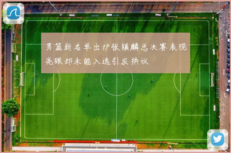 男篮新名单出炉张镇麟总决赛表现亮眼却未能入选引发热议